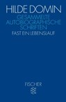 Gesammelte autobiographische Schriften - Hilde Domin - 9783596140718