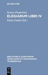 Elegiarum Libri IV Pb - Propertius/Fedeli - 9783598717390