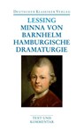 Minna von Barnhelm / Hamburgische Dramaturgie. Werke 1767 - 1769 - Gotthold Ephraim Lessing - 9783618680420
