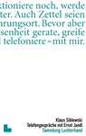 Telefongespräche mit Ernst Jandl - Klaus Siblewski - 9783630620183