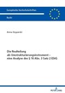 Die Realteilung ALS Umstrukturierungsinstrument - Eine Analyse Des § 16 Abs. 3 Satz 2 Estg - Anna Szyperski - 9783631903087