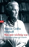 Was mir wichtig war - Marion Gräfin Dönhoff - 9783641035068