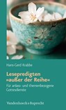 Lesepredigten »außer der Reihe« - Hans-Gerd Krabbe - 9783647996080
