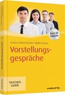 Vorstellungsgespräche - Michael Lorenz ; Uta Rohrschneider ; Claus Peter Müller-Thurau - 9783648121856