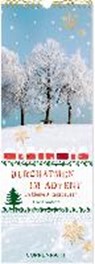 Durchatmen im Advent Streifenkalender - GROSCHE,  Erwin - 9783649666783