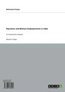 Education and Women Empowerment in India - Mohammad Tarique - 9783656089292