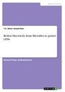 Redox Electricity from Microbes to Power LEDs - T S Amar Anand Rao - 9783656090199