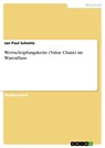 Wertschöpfungskette (Value Chain) im Warenfluss - Jan Paul Schmitz - 9783656330677
