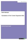 Calculation of the Cosmic Expansion Rate - Daniel Adamczyk - 9783656862987
