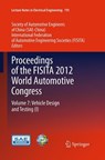Proceedings of the FISITA 2012 World Automotive Congress - SAE-China ; FISITA - 9783662511442