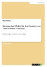 Messung der Effektivität des Einsatzes von Third Country Nationals - Elisa Simon - 9783668494596