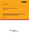 Fahrverbote für PKW mit Verbrennungsmotoren wegen Überschreitung von NOx-Grenzwerten - Alexander Gleixner - 9783668739635