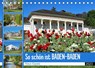 So schön ist Baden-Baden (Tischkalender 2023 DIN A5 quer) -  - 9783675305663