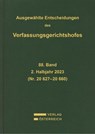 Ausgewählte Entscheidungen des Verfassungsgerichtshofes 88. Band - Verfassungsgerichtshof - 9783704696762