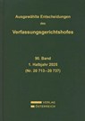 Ausgewählte Entscheidungen des Verfassungsgerichtshofes - Verfassungsgerichtshof - 9783704698438