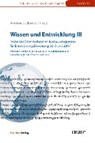 Wissen und Entwicklung III - OBRECHT,  Andreas J. - 9783706559157