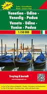 Veneto - Udine - Venice - Padua Road Map 1:150 000 -  - 9783707914856