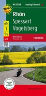 Rhoen - Spessart - Vogelsberg, motorcycle map 1:200,000, freytag & berndt -  - 9783707919868