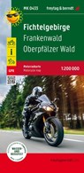 Fichtel Mountains - Franconian Woods Motorcycle map -  - 9783707919875