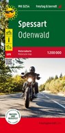 Spessart - Odenwald Motorcycle map 1:200.000 -  - 9783707919882