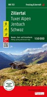 Zillertal Hiking, Cycling and Leisure Map -  - 9783707920543