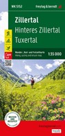 Zillertal, hiking, cycling and leisure map -  - 9783707920710