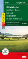 Mittelkärnten, Wander-, Rad- und Freizeitkarte 1:50.000, freytag & berndt, WK 231 -  - 9783707920826