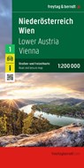 Niederösterreich - Wien, Straßen- und Freizeitkarte 1:200.000, freytag & berndt -  - 9783707920871
