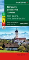 Upper Bavaria - Lower Bavaria - Schwaben, Roadmap -  - 9783707920956