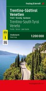Trentino-Alto Adige - Veneto, road map 1:200,000, freytag & berndt -  - 9783707921205