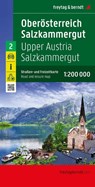 Upper Austria - Salzkammergut, road and leisure map 1:200,000, freytag & berndt -  - 9783707921595