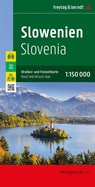 F&B Wegenkaart Slovenië 2-zijdig -  - 9783707921724