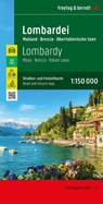 Lombardy, road and leisure map 1:150,000, freytag & berndt -  - 9783707921748