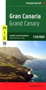 Gran Canaria, road and leisure map 1:50,000, freytag & berndt -  - 9783707921755