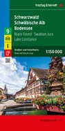 Black Forest - Swabian Jura - Lake Constance Road and Leisure Map -  - 9783707922479