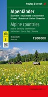 Alpine countries, Road Map 1:800.000 -  - 9783707922509