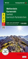 Wetterstein - Karwendel, hiking, cycling and leisure map 1:50,000 -  - 9783707922936