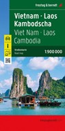 Vietnam - Laos - Kambodscha, Straßenkarte 1:900.000, freytag & berndt -  - 9783707924183