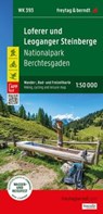 Loferer und Leoganger Steinberge, Wander-, Rad- und Freizeitkarte 1:50.000, freytag & berndt, WK 393 -  - 9783707924350