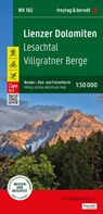 freytag & berndt Wanderkarte WK 182 Lienzer Dolomiten, Lesachtal - Villgratner Berge 1:50.000 -  - 9783707924374