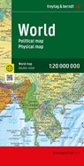 World Map, Political - Physical, English, folded Map -  - 9783707924480