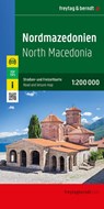 North Macedonia Road and Leisure Map -  - 9783707924572