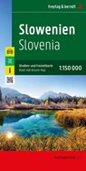 Slowenien, Straßen- und Freizeitkarte 1:150.000, freytag & berndt -  - 9783707924619