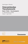 Österreichisches Tierschutzrecht Band 1 - Holger Herbrüggen ; Wolfgang Wessely - 9783708342832