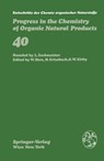 Fortschritte der Chemie organischer Naturstoffe / Progress in the Chemistry of Organic Natural Products - P. a. Cadby - 9783709186138