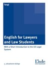 English for Lawyers and Law Students - Astrid Tangl - 9783709404904