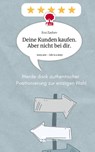 Deine Kunden kaufen. Aber nicht bei dir.. Life is a Story - story.one - Eva Zashev - 9783711551290