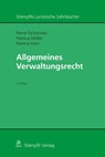 Allgemeines Verwaltungsrecht - Markus Kern ; Markus Müller ; Pierre Tschannen - 9783727222542