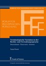 Terminologische Variation in der Rechts- und Verwaltungssprache - Tanja Wissik - 9783732900046