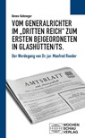 Vom Generalrichter im "Dritten Reich" zum Ersten Beigeordneten in Glashütten/Ts. - Benno Hafeneger - 9783734416118